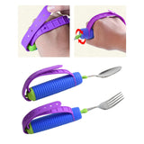 Maxbell Easy Grip Caring Utensils Adaptive Utensils 304 Stainless Steel Drinking Spoon