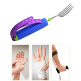 Maxbell Easy Grip Caring Utensils Adaptive Utensils 304 Stainless Steel Drinking Fork
