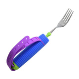 Maxbell Easy Grip Caring Utensils Adaptive Utensils 304 Stainless Steel Drinking Fork