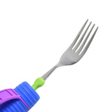 Maxbell Easy Grip Caring Utensils Adaptive Utensils 304 Stainless Steel Drinking Fork