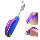 Maxbell Easy Grip Caring Utensils Adaptive Utensils 304 Stainless Steel Drinking Fork