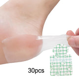 Maxbell 30x Heel Protector Sticker Clear Self Adhesive for High Heel Sandals Shoes