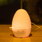 Maxbell Mini Air Humidifier with Colorful Night Light Auto Shut Off for Bedroom White