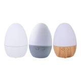 Maxbell Mini Air Humidifier with Colorful Night Light Auto Shut Off for Bedroom White