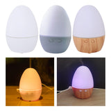 Maxbell Mini Air Humidifier with Colorful Night Light Auto Shut Off for Bedroom White