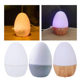 Maxbell Mini Air Humidifier with Colorful Night Light Auto Shut Off for Bedroom White