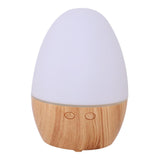 Maxbell Mini Air Humidifier with Colorful Night Light Auto Shut Off for Bedroom Wooden