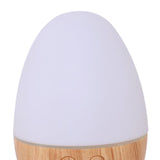 Maxbell Mini Air Humidifier with Colorful Night Light Auto Shut Off for Bedroom Wooden