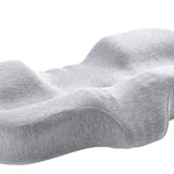 Maxbell Maxbell Cervical Pillow health Washable Cover for Protects Neck from Fatigue light grey