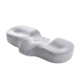 Maxbell Maxbell Cervical Pillow health Washable Cover for Protects Neck from Fatigue light grey