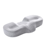 Maxbell Maxbell Cervical Pillow health Washable Cover for Protects Neck from Fatigue light grey