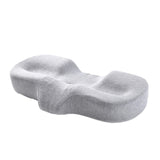 Maxbell Maxbell Cervical Pillow health Washable Cover for Protects Neck from Fatigue light grey