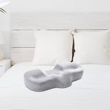 Maxbell Maxbell Cervical Pillow health Washable Cover for Protects Neck from Fatigue light grey
