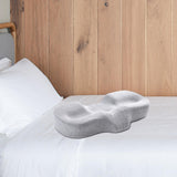 Maxbell Maxbell Cervical Pillow health Washable Cover for Protects Neck from Fatigue light grey