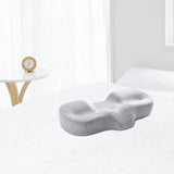 Maxbell Maxbell Cervical Pillow health Washable Cover for Protects Neck from Fatigue light grey