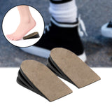 Maxbell 1 Pair Height Increase Insoles Invisible Anti Slip for Men Women S