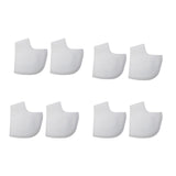Maxbell Maxbell 8 Pieces heels Protectors Shoes Insert Insoles Flexible Silicone Soft