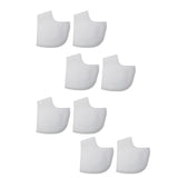 Maxbell Maxbell 8 Pieces heels Protectors Shoes Insert Insoles Flexible Silicone Soft