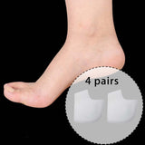 Maxbell Maxbell 8 Pieces heels Protectors Shoes Insert Insoles Flexible Silicone Soft