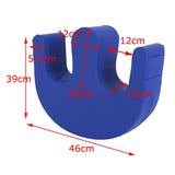 Maxbell U Shape Elderly Turning Device Portable Removable Waterproof PU Transfer Pad Sponge