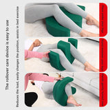 Maxbell PU Leather u shape Pillow Helping The Elderly Turn Over Transfer Cushion