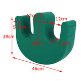 Maxbell PU Leather u shape Pillow Helping The Elderly Turn Over Transfer Cushion