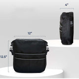 Maxbell Portable Wheelchair Bag Waterproof Adjustable Straps for Travel Elderly