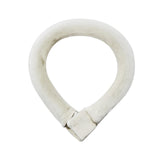 Maxbell Neck Warm Ring Microwavable Wearable Hands Free Warmer Heating Pad White