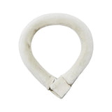 Maxbell Neck Warm Ring Microwavable Wearable Hands Free Warmer Heating Pad White