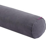 Maxbell Round Neck Pillow Hollow Cotton Soft Comfortable for Office Vertebra Car Jazz grey