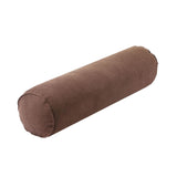 Maxbell Round Neck Pillow Hollow Cotton Soft Comfortable for Office Vertebra Car Dark coffee