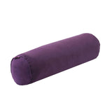 Maxbell Round Neck Pillow Hollow Cotton Soft Comfortable for Office Vertebra Car Deep purple
