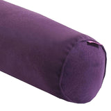 Maxbell Round Neck Pillow Hollow Cotton Soft Comfortable for Office Vertebra Car Deep purple
