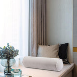 Maxbell Round Neck Pillow Hollow Cotton Soft Comfortable for Office Vertebra Car White