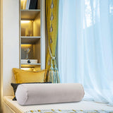 Maxbell Round Neck Pillow Hollow Cotton Soft Comfortable for Office Vertebra Car White