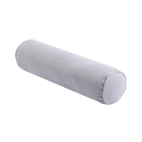 Maxbell Round Neck Pillow Hollow Cotton Soft Comfortable for Office Vertebra Car Argent