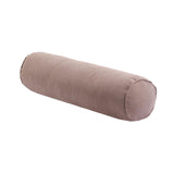 Maxbell Round Neck Pillow Hollow Cotton Soft Comfortable for Office Vertebra Car Light coffee