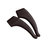 Maxbell 2 Pieces Anti Slip Eyeglass Ear Grip Hook Comfortable for Kids and Adults Brown