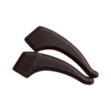 Maxbell 2 Pieces Anti Slip Eyeglass Ear Grip Hook Comfortable for Kids and Adults Brown