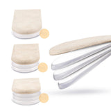 Maxbell 1 Pair Heel Lift Inserts Shoe Heel Pads Shock Absorption for Boots Sandals L