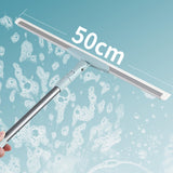 Maxbell Shower Squeegee Cleaning Tool Soap Foam Cleaner for Shower Door Mirror 35cm