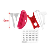 Maxbell 8in1 Cosmetic Samples Packing Tools Tubes squeezer for creams Cosmetic