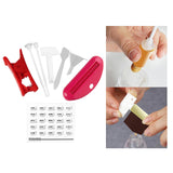 Maxbell 8in1 Cosmetic Samples Packing Tools Tubes squeezer for creams Cosmetic