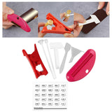Maxbell 8in1 Cosmetic Samples Packing Tools Tubes squeezer for creams Cosmetic