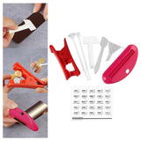 Maxbell 8in1 Cosmetic Samples Packing Tools Tubes squeezer for creams Cosmetic