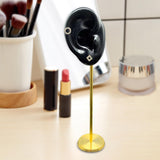 Maxbell Durable Earring Display Holder Human Ear Model Stud Holder Soft Silicone Black And Right