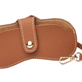 Maxbell Glasses Bag Protective Case Cover Box Portable for Travel Sunglasses Glasses Brown