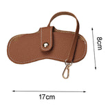 Maxbell Glasses Bag Protective Case Cover Box Portable for Travel Sunglasses Glasses Brown