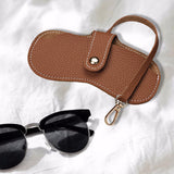 Maxbell Glasses Bag Protective Case Cover Box Portable for Travel Sunglasses Glasses Brown
