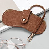 Maxbell Glasses Bag Protective Case Cover Box Portable for Travel Sunglasses Glasses Brown